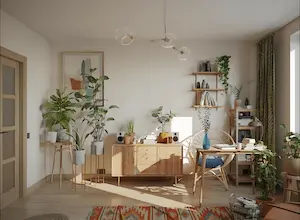 Bohemian / Boho Chic interior design style