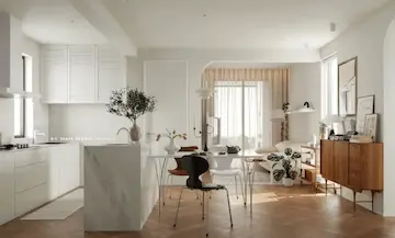 Nuvia interior design style